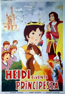 Heidi diventa principessa streaming